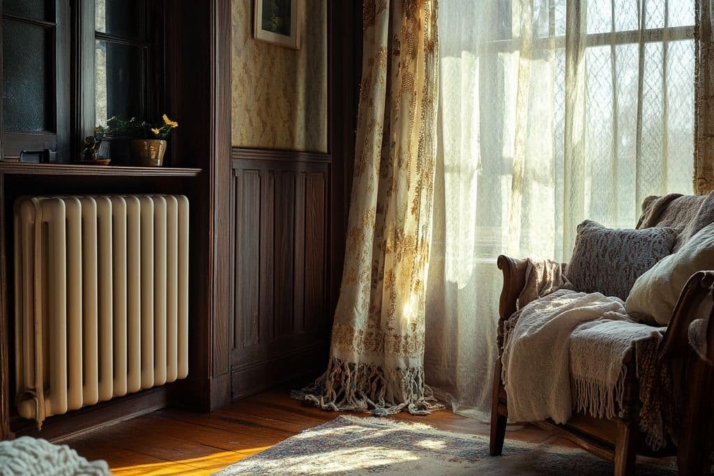 Rideau devant radiateur : bonne ou mauvaise idée pour le chauffage ?