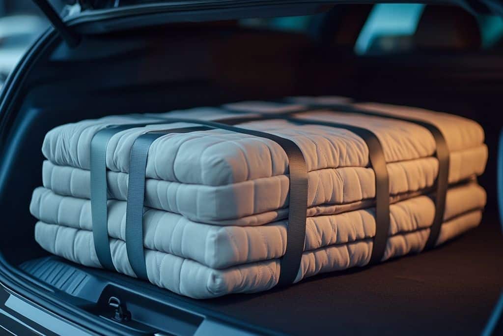 Transporter un matelas dans une voiture : astuces et précautions à prendre