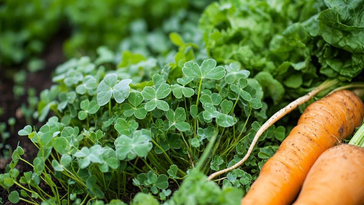 Pourquoi semer du trèfle entre vos légumes peut sauver votre potager de la sécheresse