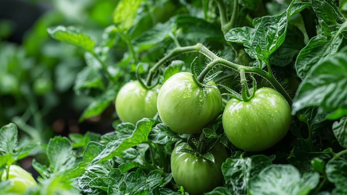 Ce bout de tissu humide suspendu attire les syrphes et protège les tomates des pucerons
