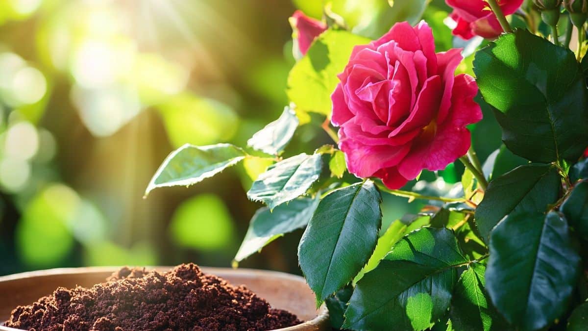 Marc de café au pied des rosiers : génial mais cette erreur ruine tout
