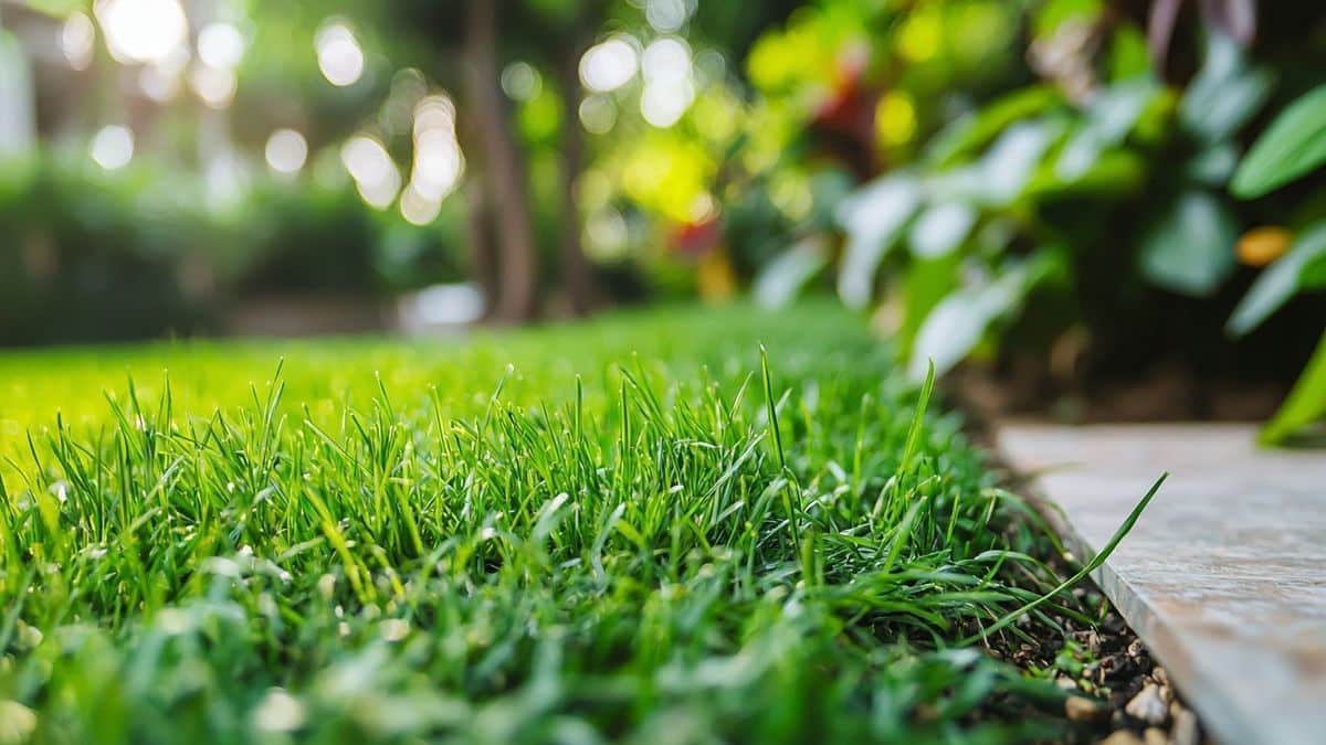 Pelouse trouée transformée en tapis vert : la méthode secrète des paysagistes